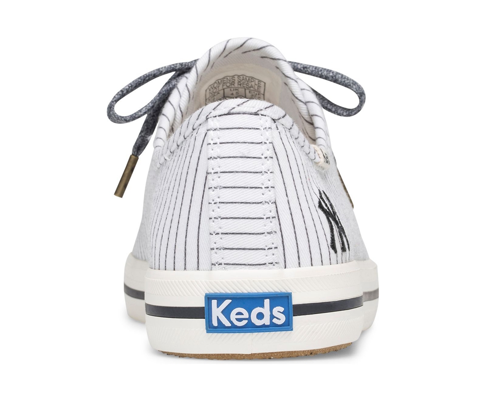 Keds Sneaker Damen Weiß - Kickstart Mlb® - TNI-086145